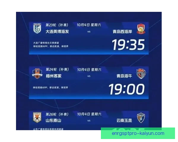 中超联赛数据分析：近期球队表现与积分走势清晰晰